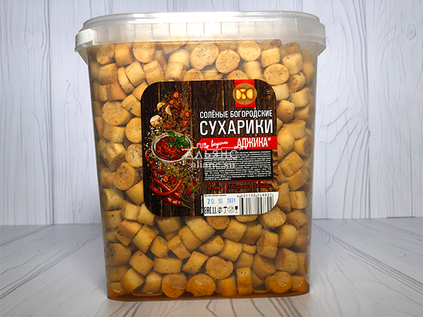 Сухарики с аджикой в Коврове