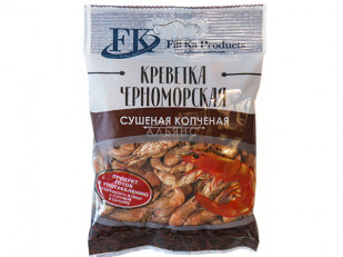 Арахис в глазури со вкусом буженина с чесноком: Креветка Черноморская (копченая) (25гр)