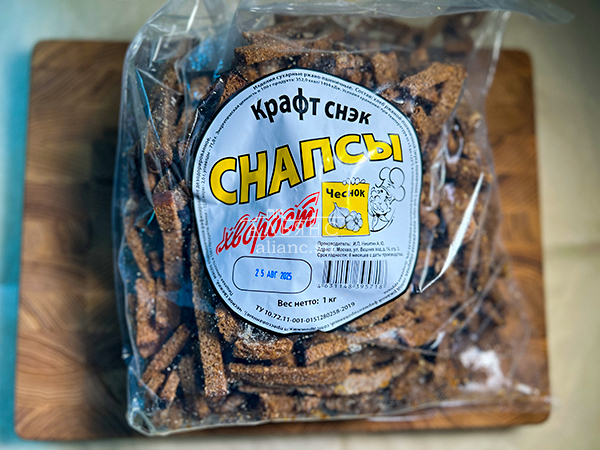 Снапсы хворост "Чеснок" в Коврове