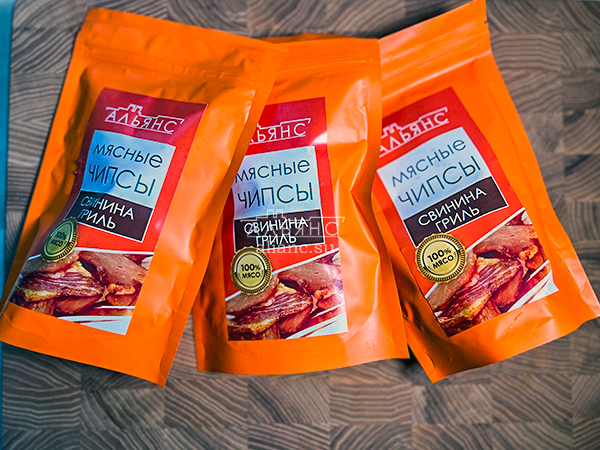 Мясо (АЛЬЯНС) вяленое свинина "Гриль" 50 гр. в Коврове