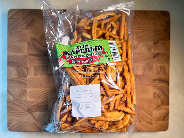 Жареный сыр "ВКУСНЯШКА" (Оливковый) 500гр. в Коврове