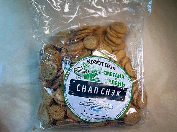 Снапсы ПШЕНИЧНЫЕ "Сметана и Зелень" в Коврове