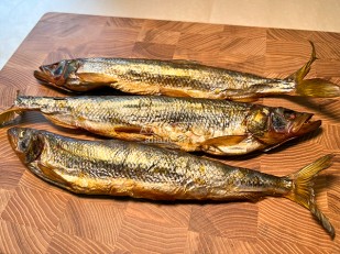 Рыба горячего копчения: Корюшка х/к (крупная)