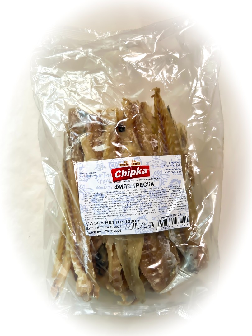 Треска филе (Chipka) 1кг в Коврове
