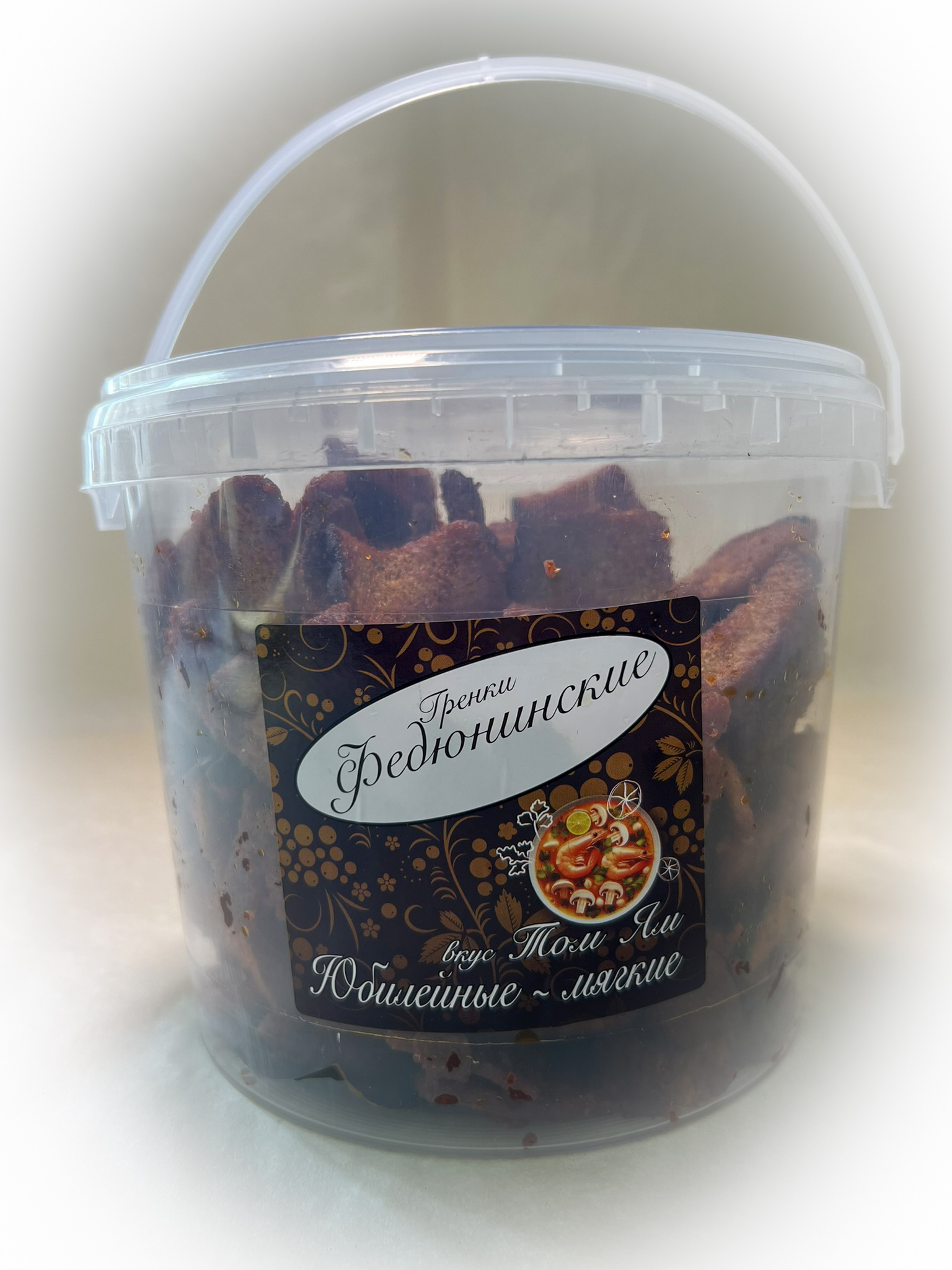 Гренки "ФЕДЮНИНСКИЕ" "Том ям" (ведро 900 гр.) в Коврове