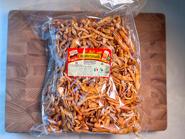 Нитка ЖАРЕНАЯ "Тайский перец" Oktobersnack 1 кг (сырный продукт) в Коврове