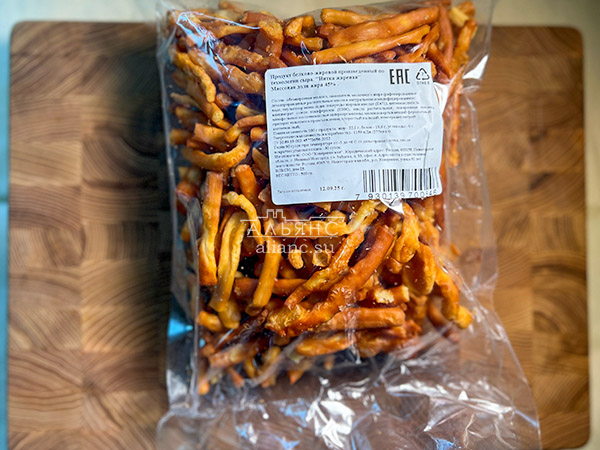 Нитка ЖАРЕНАЯ  Oktobersnack1 кг (сырный продукт) в Коврове