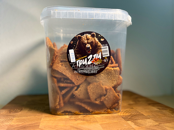 Ведро Ржаные гренки со вкусом Крылышки Барбекю (1 кг) в Коврове