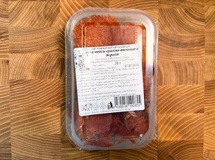 Юкола кеты: Кета (чипсы с перцем) вяленая 20 гр.