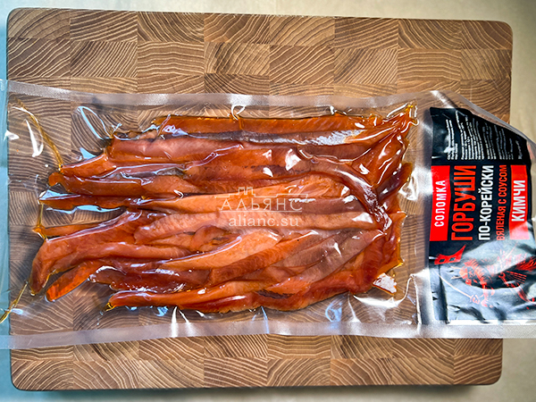 Горбуша соломка по-корейски в Коврове