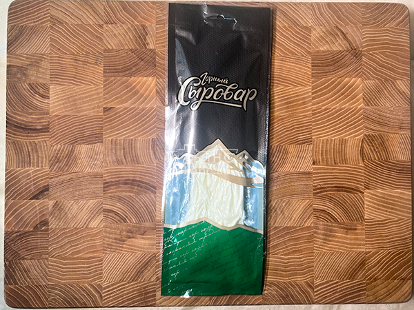 Сыр 60 гр ГОРНЫЙ СЫРОВАР (Паутинка белая с укропом и чесноком) в Коврове