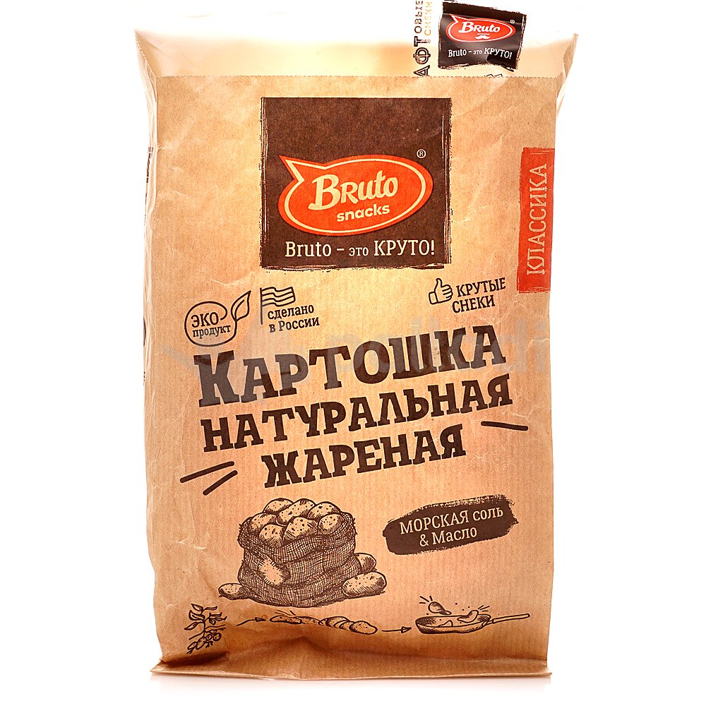 Картофель «Бруто» с солью 70 гр. в Коврове