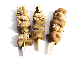 Скумбрия холодного копчения: Шашлычок из щуки холодного копчения