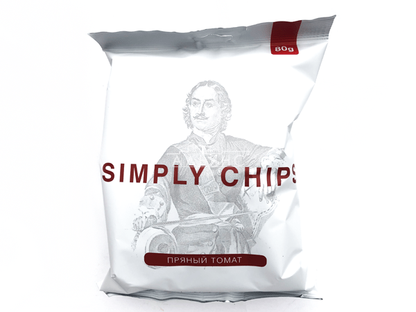 Картофельные чипсы "Simple chips" Пряный томат 80 гр. в Коврове